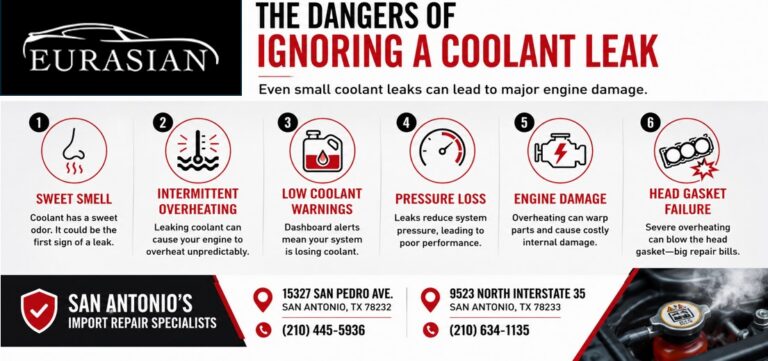 Why You Shouldn’t Ignore a Coolant Leak